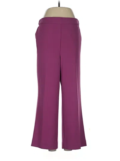 Pre-owned Worthington Dress Pants In Purple