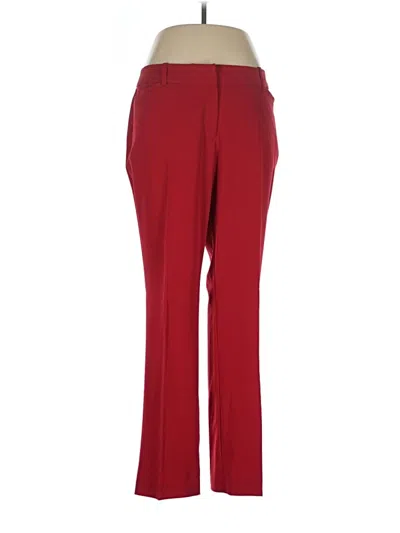 Pre-owned Worthington Dress Pants In Red