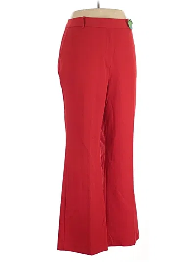Pre-owned Worthington Dress Pants In Red