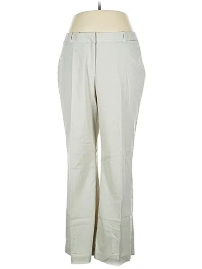 Pre-owned Worthington Dress Pants In White