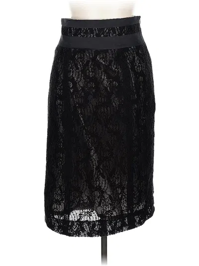 Pre-owned Worthington Formal Skirt In Black