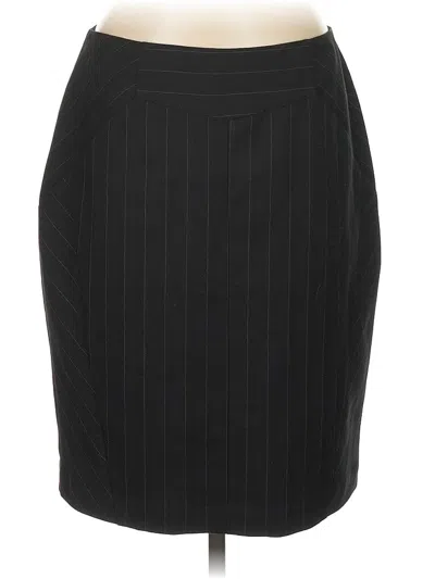 Pre-owned Worthington Formal Skirt In Black