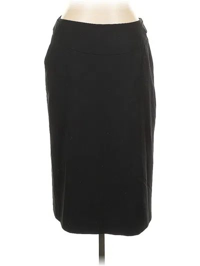 Pre-owned Worthington Formal Skirt In Black