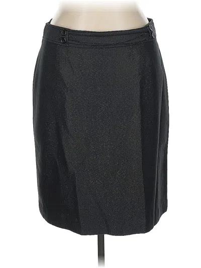 Pre-owned Worthington Formal Skirt In Black
