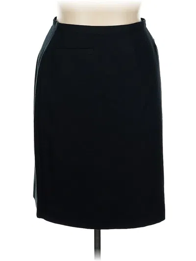 Pre-owned Worthington Formal Skirt In Black