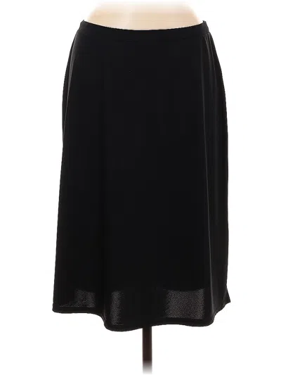 Pre-owned Worthington Formal Skirt In Black