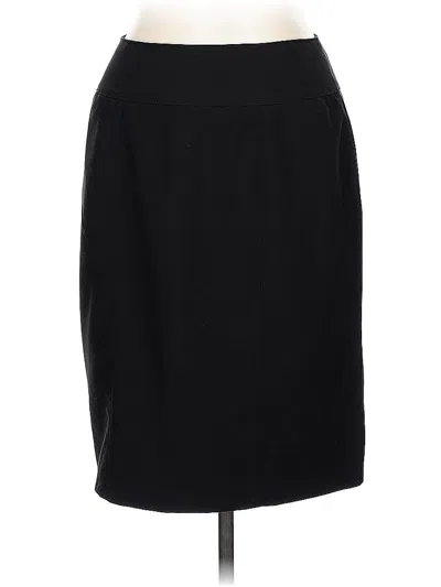 Pre-owned Worthington Formal Skirt In Black
