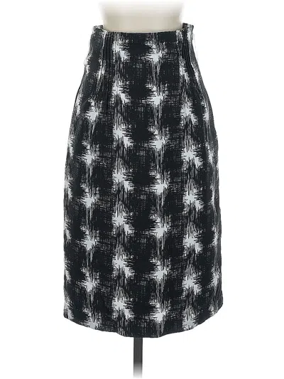 Pre-owned Worthington Formal Skirt In Black