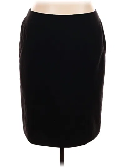 Pre-owned Worthington Formal Skirt In Black