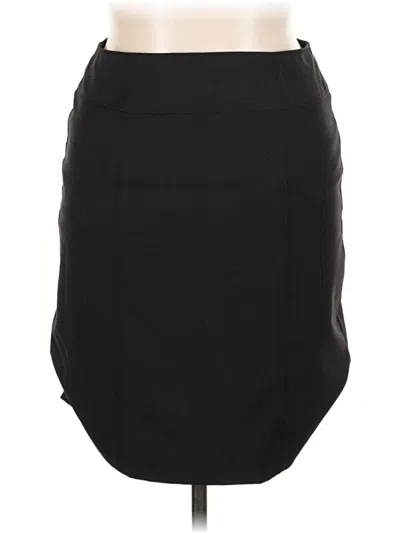 Pre-owned Worthington Formal Skirt In Black