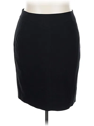 Pre-owned Worthington Formal Skirt In Black