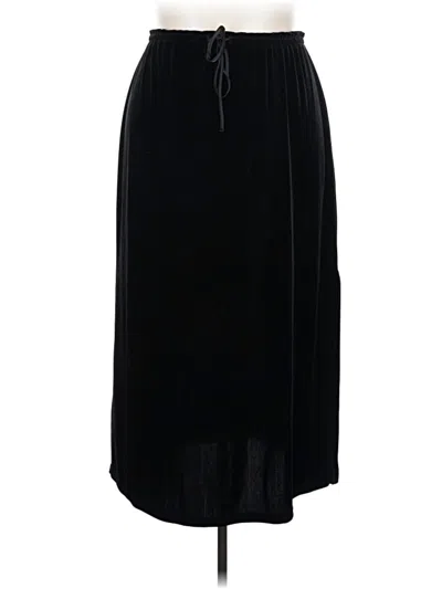 Pre-owned Worthington Formal Skirt In Black