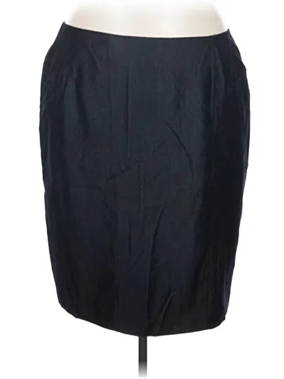Pre-owned Worthington Formal Skirt In Black