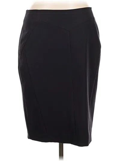 Pre-owned Worthington Formal Skirt In Black
