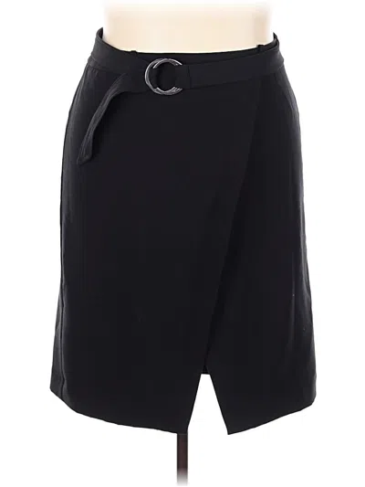 Pre-owned Worthington Formal Skirt In Black
