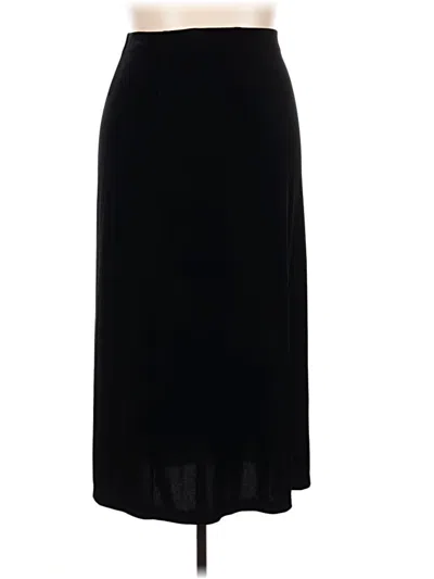 Pre-owned Worthington Formal Skirt In Black