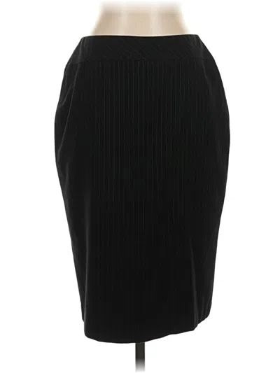 Pre-owned Worthington Formal Skirt In Black