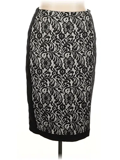 Pre-owned Worthington Formal Skirt In Black