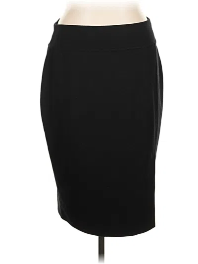 Pre-owned Worthington Formal Skirt In Black