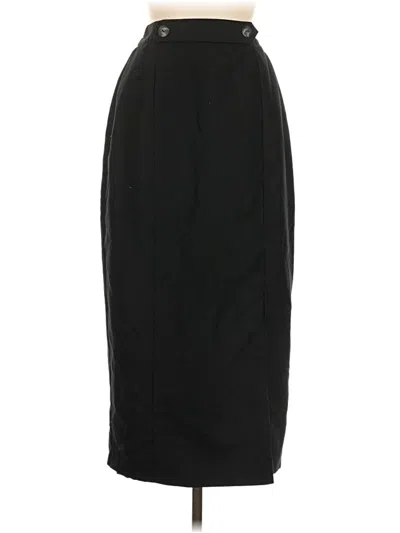 Pre-owned Worthington Formal Skirt In Black