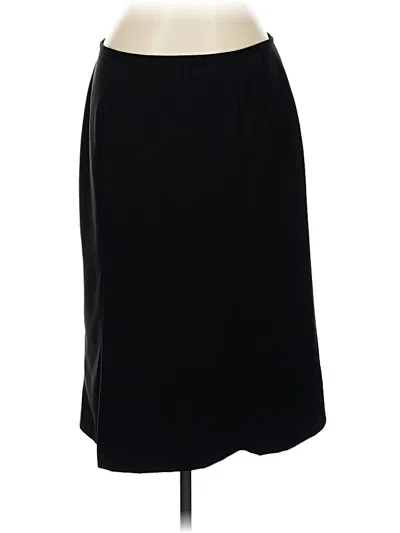 Pre-owned Worthington Formal Skirt In Black