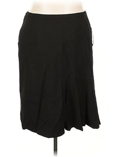 Pre-owned Worthington Formal Skirt In Black