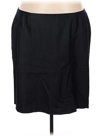 Pre-owned Worthington Formal Skirt In Black