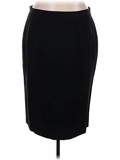 Pre-owned Worthington Formal Skirt In Black