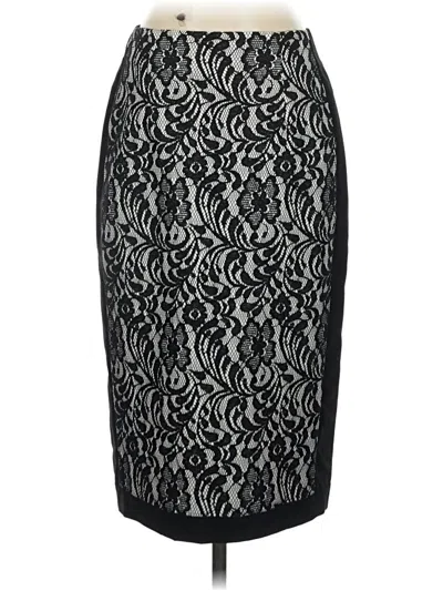 Pre-owned Worthington Formal Skirt In Black