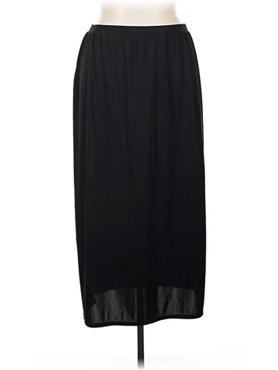 Pre-owned Worthington Formal Skirt In Black