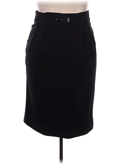 Pre-owned Worthington Formal Skirt In Black