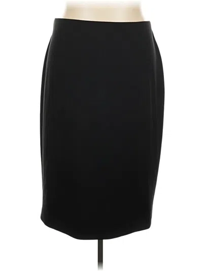 Pre-owned Worthington Formal Skirt In Black