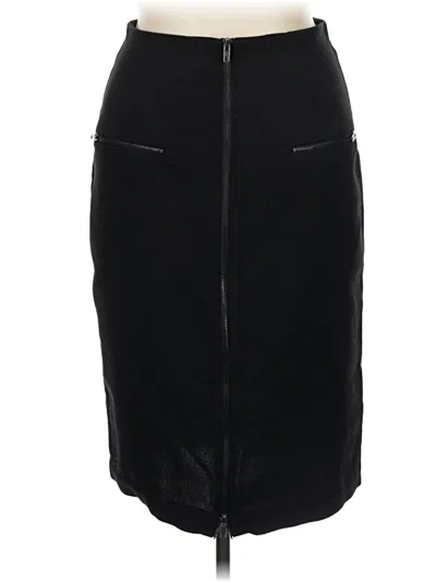 Pre-owned Worthington Formal Skirt In Black