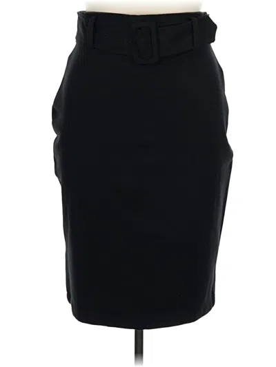 Pre-owned Worthington Formal Skirt In Black