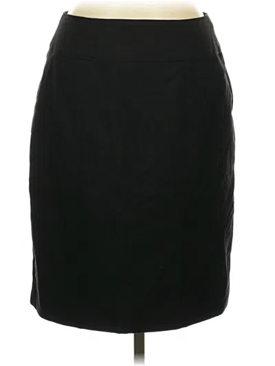 Pre-owned Worthington Formal Skirt In Black
