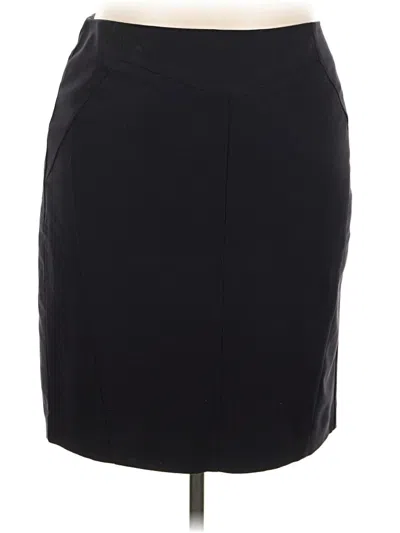 Pre-owned Worthington Formal Skirt In Black