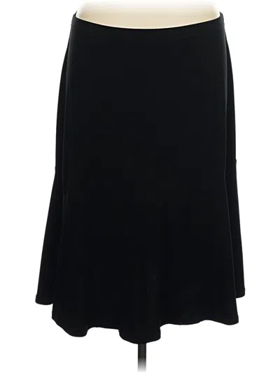 Pre-owned Worthington Formal Skirt In Black