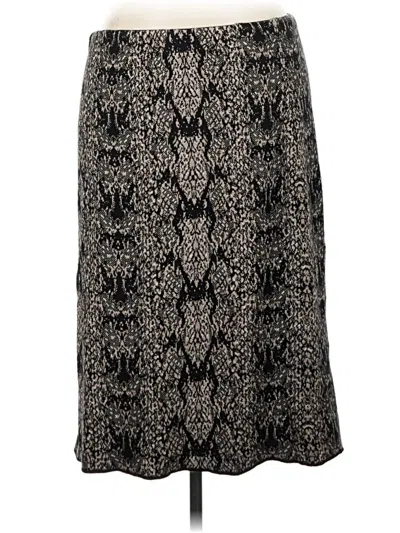 Pre-owned Worthington Formal Skirt In Black