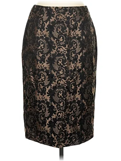 Pre-owned Worthington Formal Skirt In Black