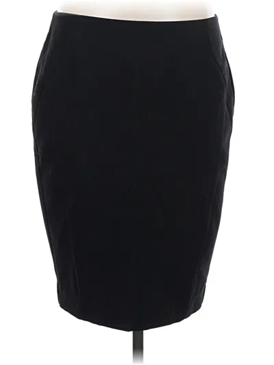 Pre-owned Worthington Formal Skirt In Black