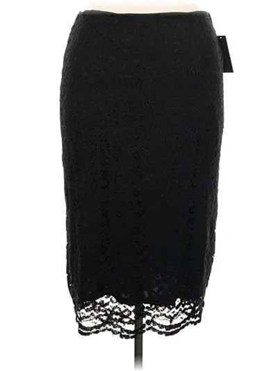 Pre-owned Worthington Formal Skirt In Black