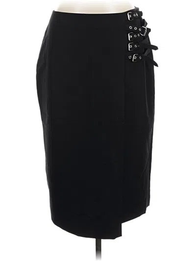 Pre-owned Worthington Formal Skirt In Black