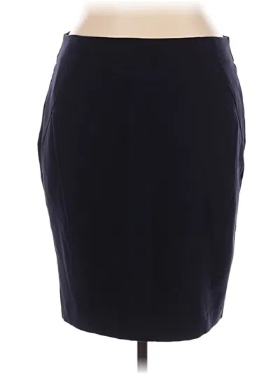 Pre-owned Worthington Formal Skirt In Blue