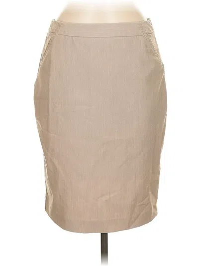 Pre-owned Worthington Formal Skirt In Brown