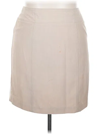 Pre-owned Worthington Formal Skirt In Brown