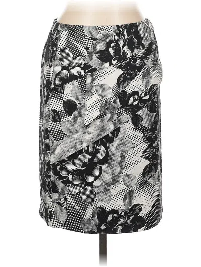 Pre-owned Worthington Formal Skirt In Gray