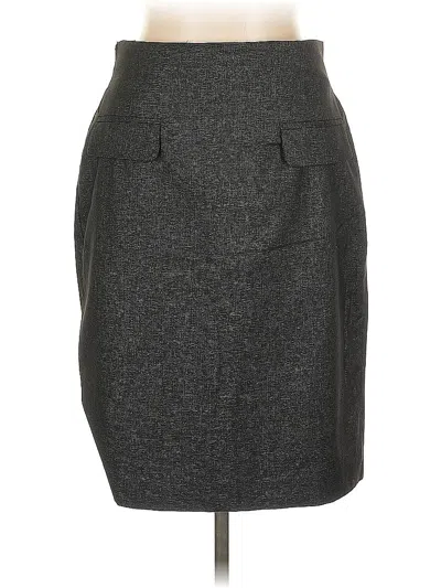 Pre-owned Worthington Formal Skirt In Gray