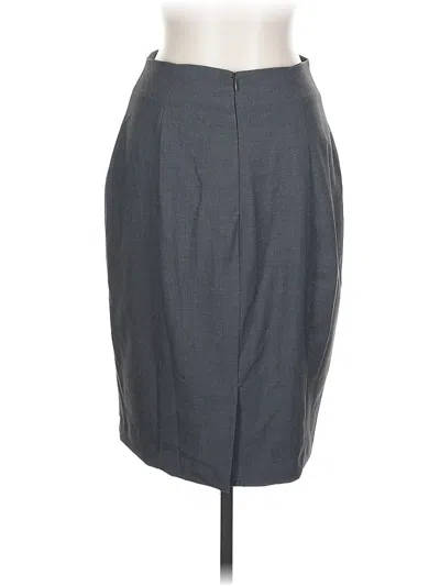Pre-owned Worthington Formal Skirt In Gray