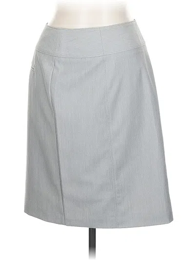 Pre-owned Worthington Formal Skirt In Gray