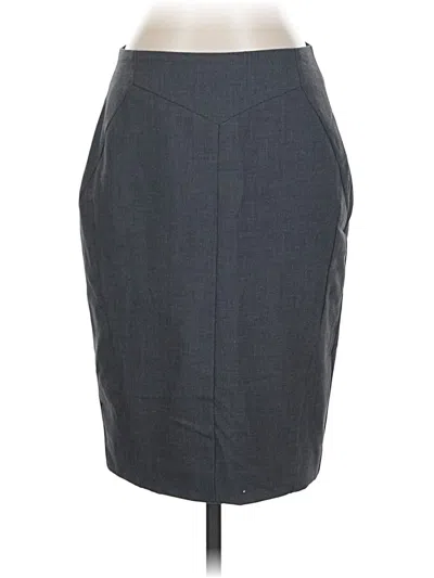 Pre-owned Worthington Formal Skirt In Gray